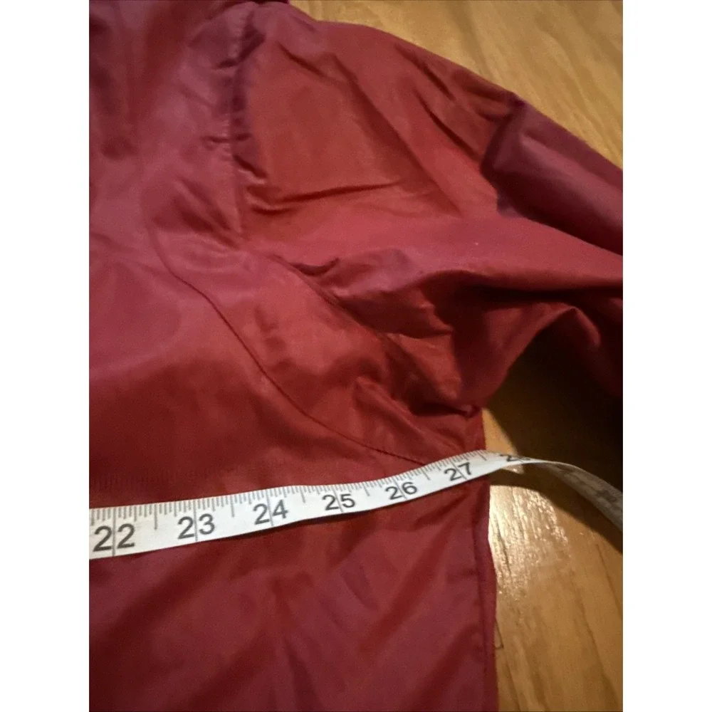 VTG Field Stream Burgundy Bomber Coat Plaid Lined Mens 2XLT Racer Jacket